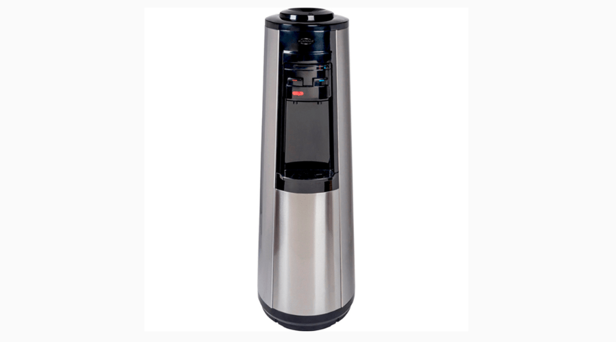 Compressor floor water dispenser