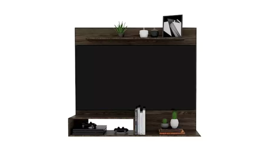 Melamine coffee coloured tv panel