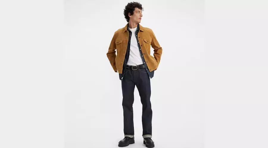 501 Original Fit Shrink-to-fit Selvedge Men’s Jeans