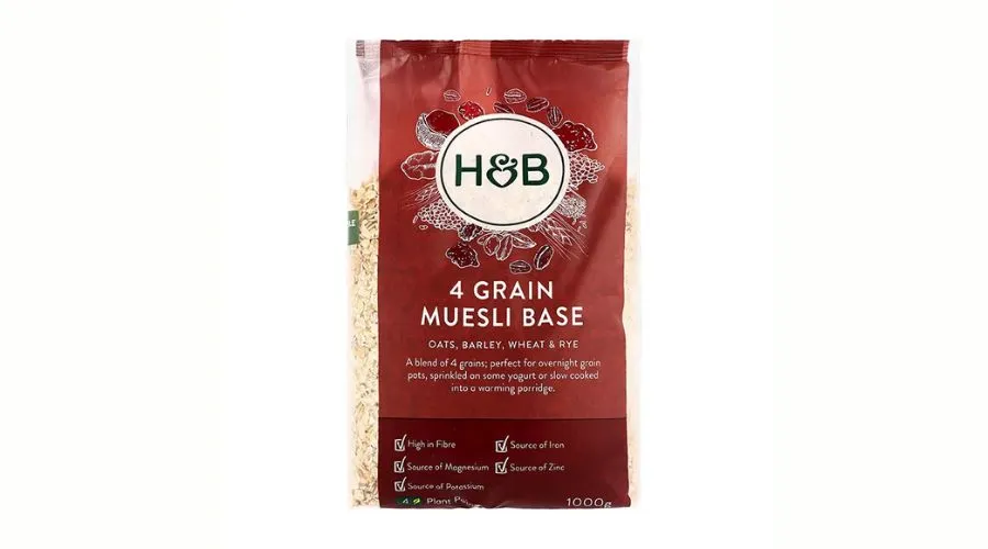 Holland & Barrett 4 Grain Muesli Base 1kg