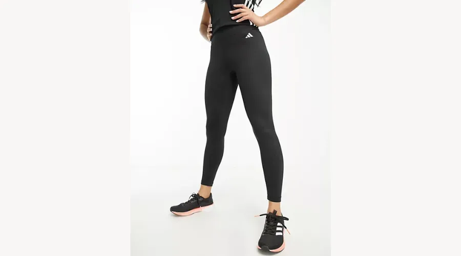 Adidas Training Essentials 78 stripe legging in Black 