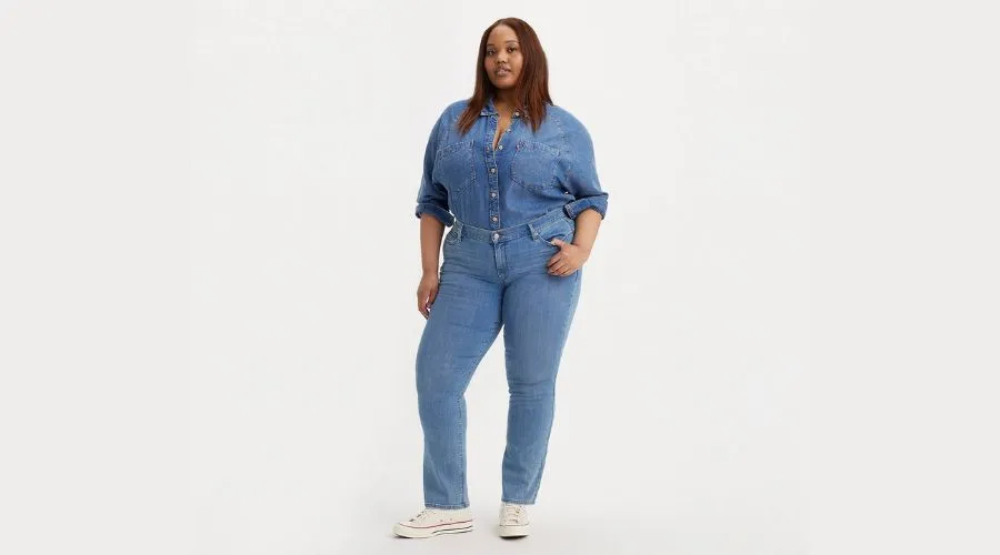 Classic Straight Women’s Jeans (Plus Size) 