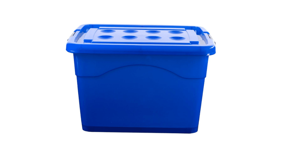 Olympia 54 Litre Blue Plastic Box
