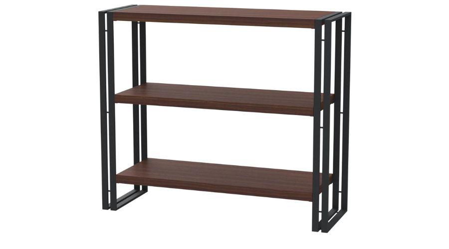 Shelf with 3 Capelli Niches 1.12 MX 14 X 30 CM Rustic Oak Brown