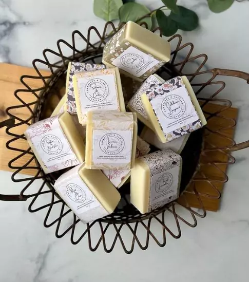 Luxurious Vegan Soap Bar for Sensitive Skin - Palm Oil-Free and SLS-Free