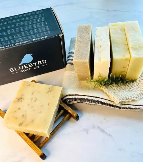5 Pack of Unscented Natural Soap Bars | Fragrance Free