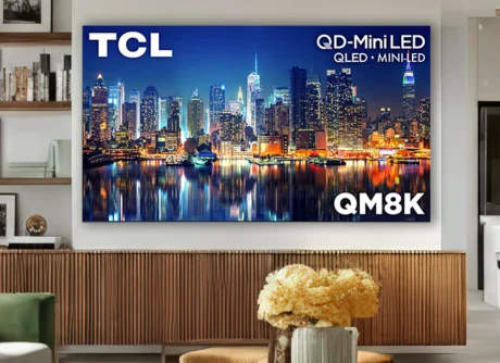 TCL 75-Inch QM8 QLED 4K Smart Mini-LED Google TV