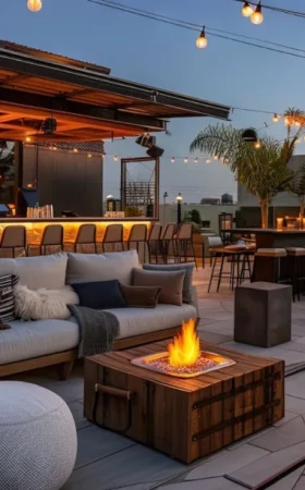 Rooftop Lounges with Route-Ready Vibes