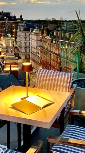 Rooftop Lounges with Route-Ready Vibes
