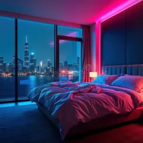 stylish-bedroom-night-neon-light